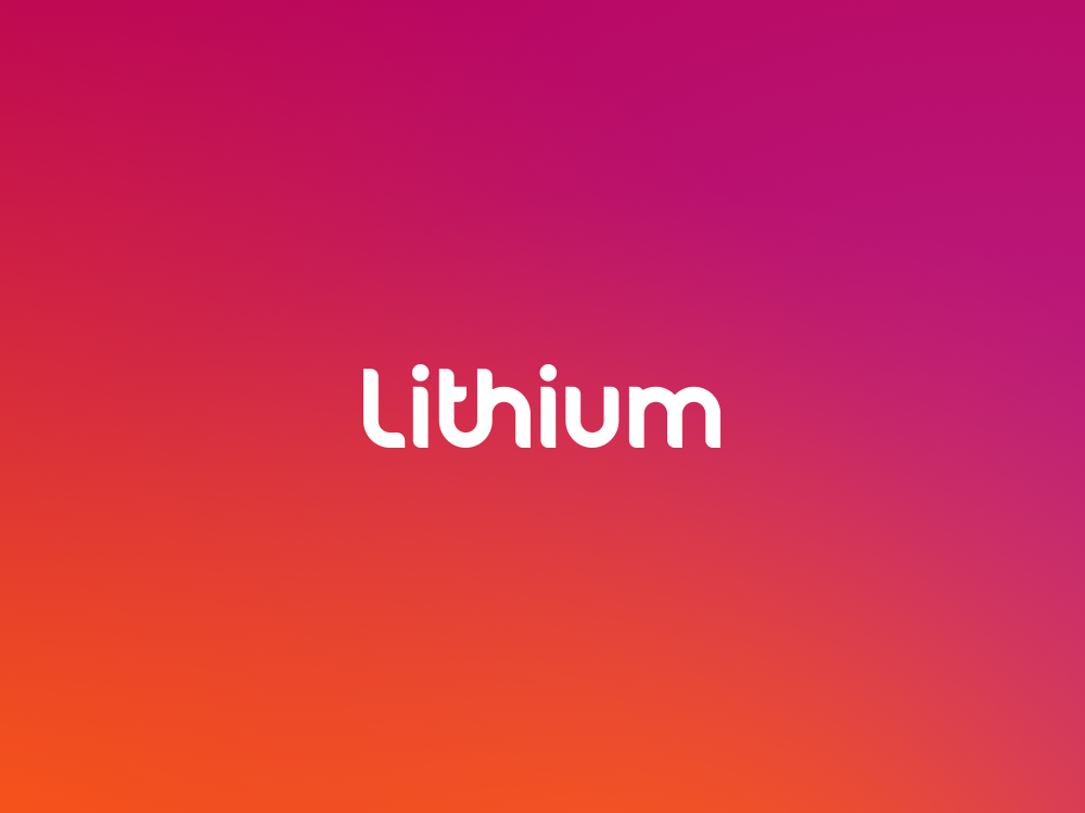 Lithium Support Communities UX